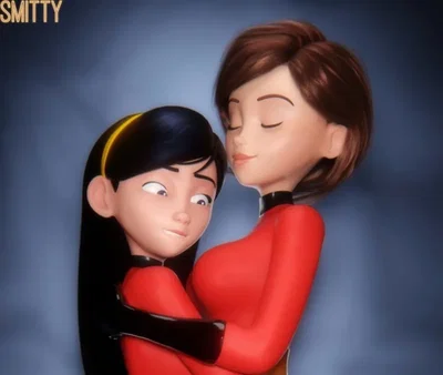 The Incredibles: Mother and Daughter~