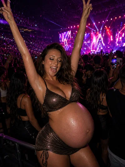 The Pregnant Girl at the Concert