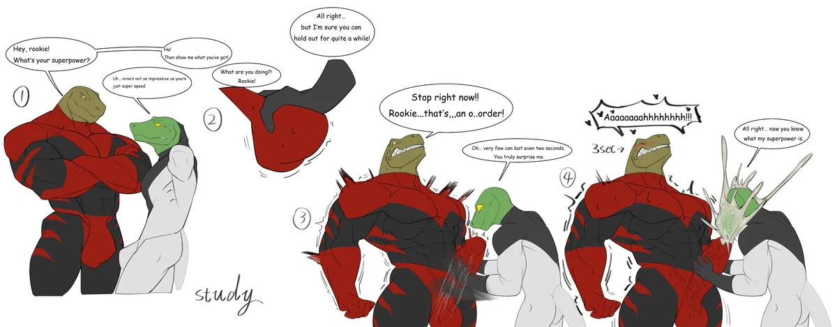 Lewd Superhero Activites