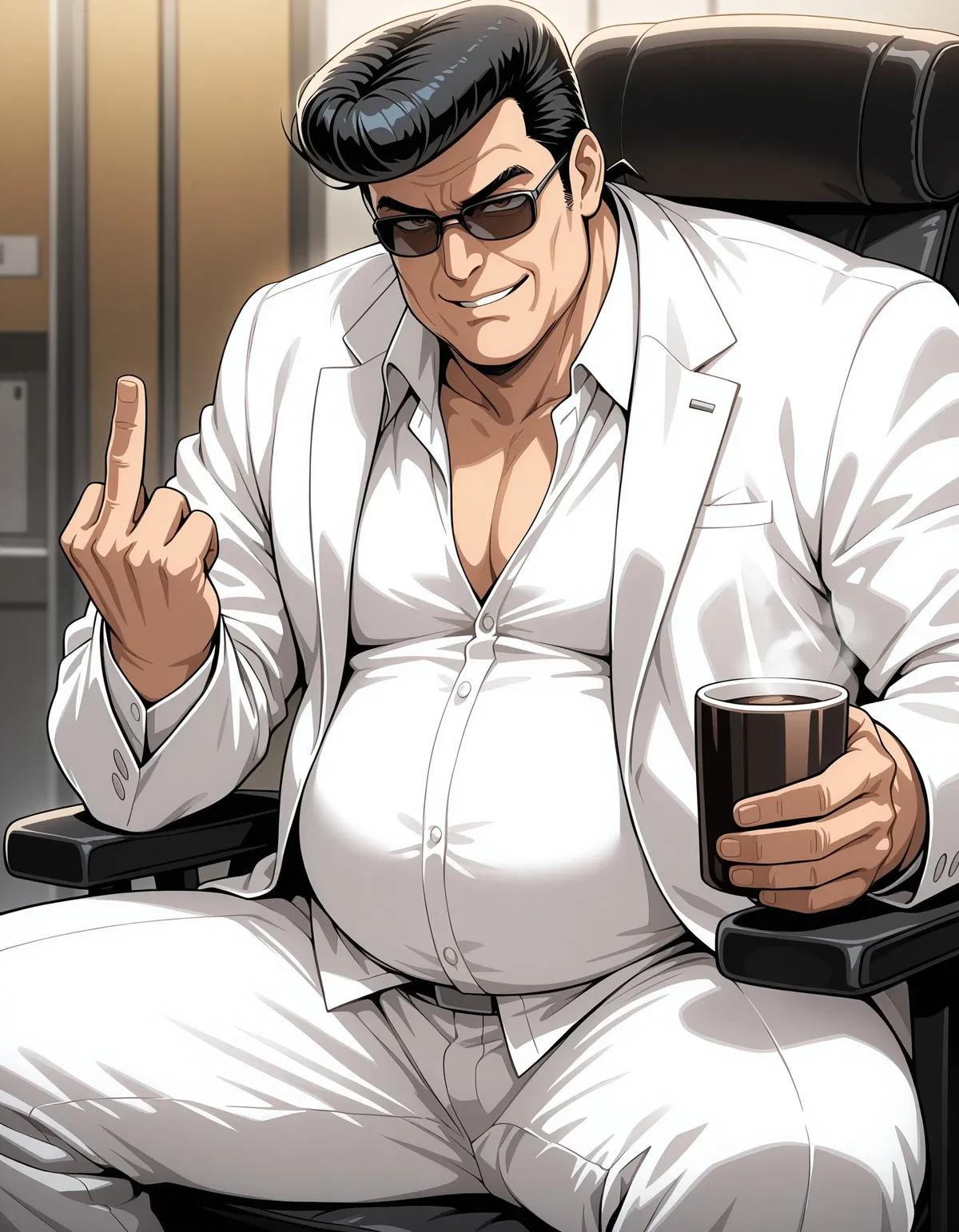 your annoying and arrogant boss