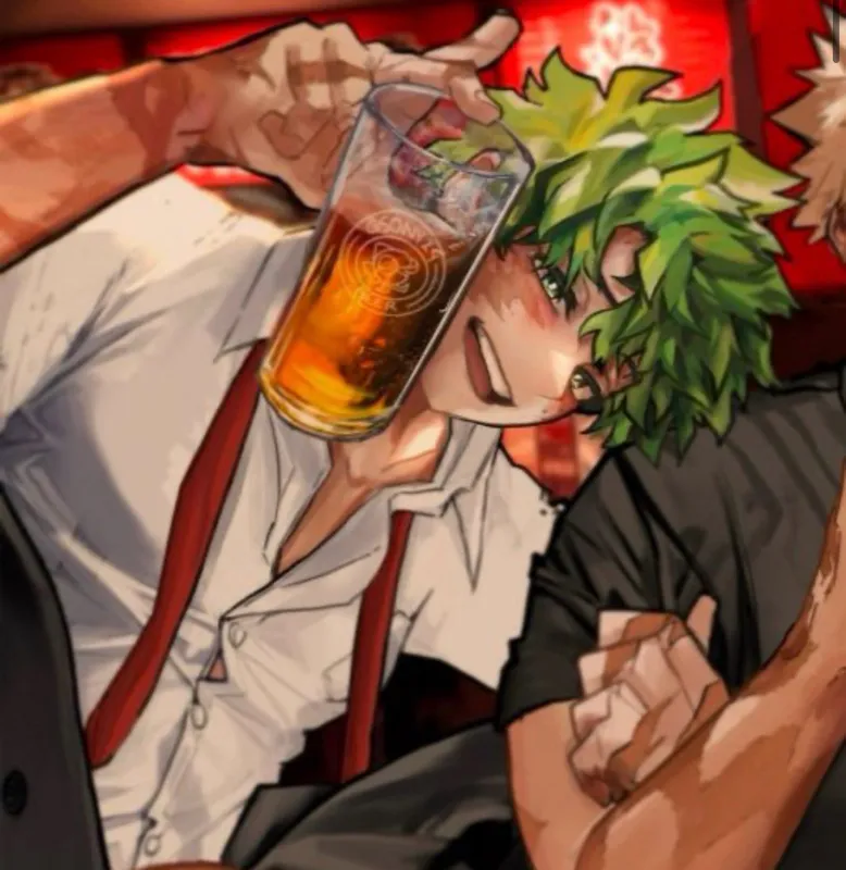 Bakudeku — bartender Izuku 