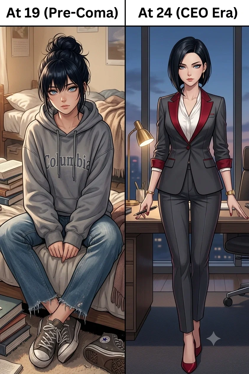 Your Girlfriend used your money while you were in a coma. 