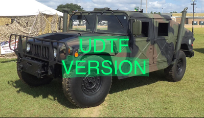 Humvee UDTF (Human POV)