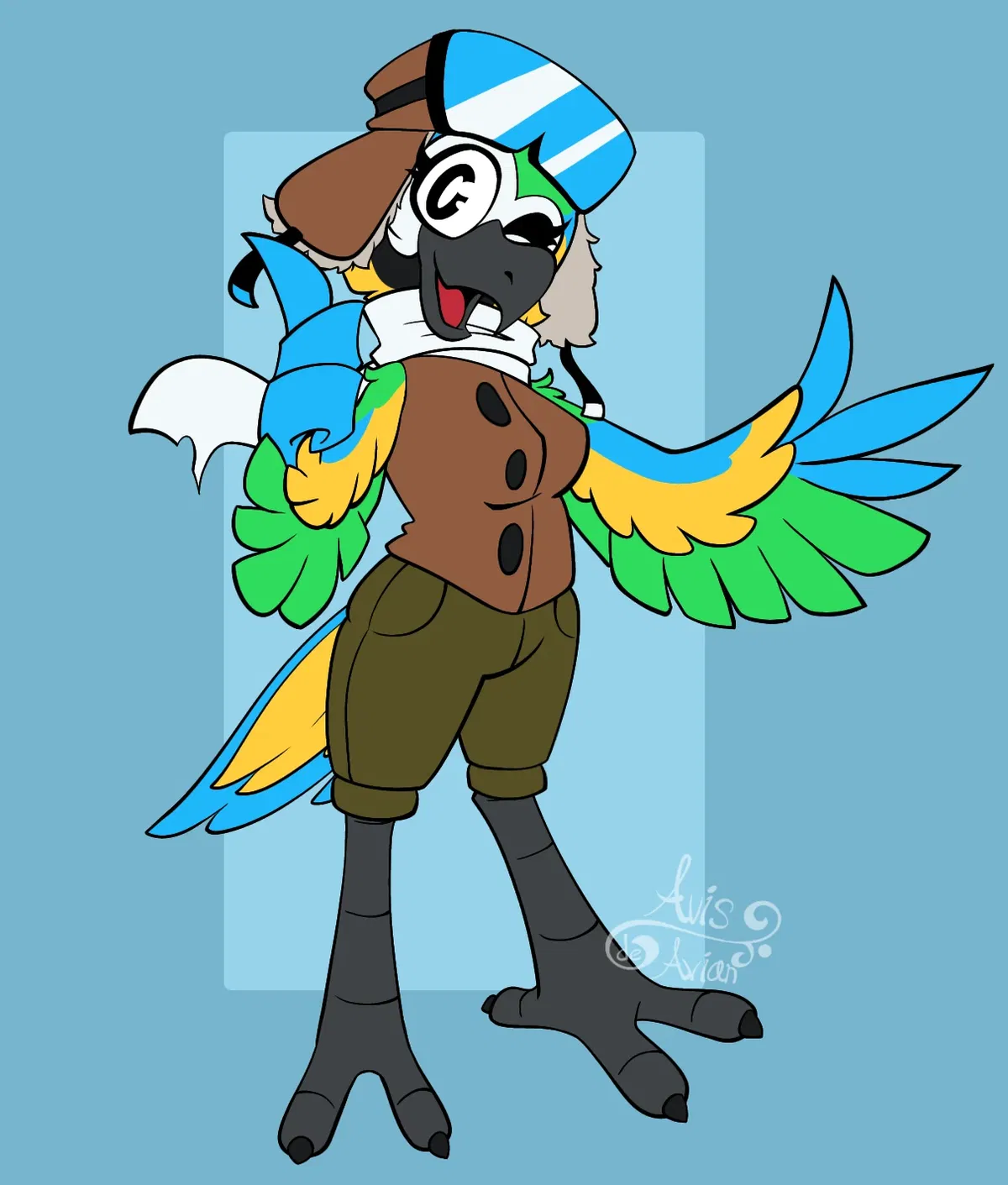 Mollie Macaw {Re-Transed}