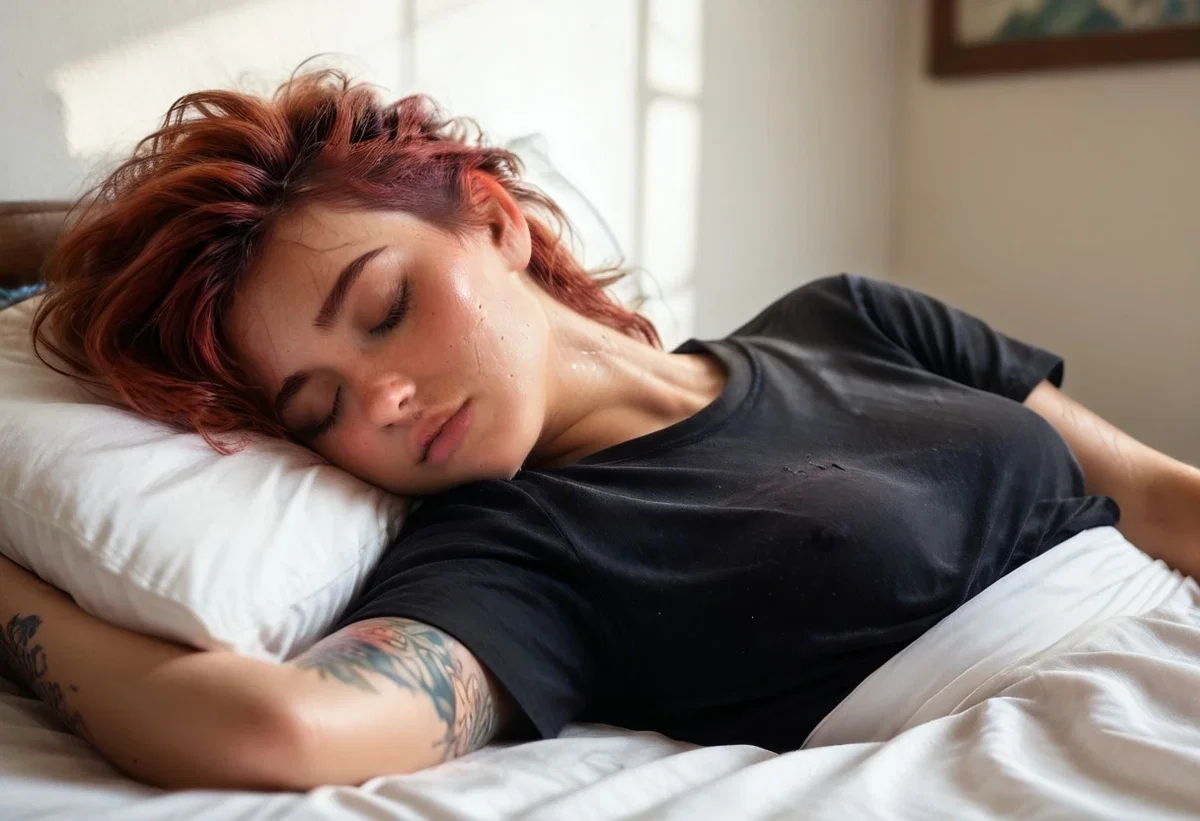 You wake up with your stepdaughter's ex-girlfriend