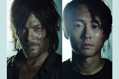 Winter with Glenn and Daryl