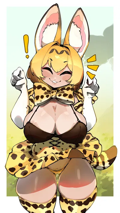 Lizzie ,your pet serval