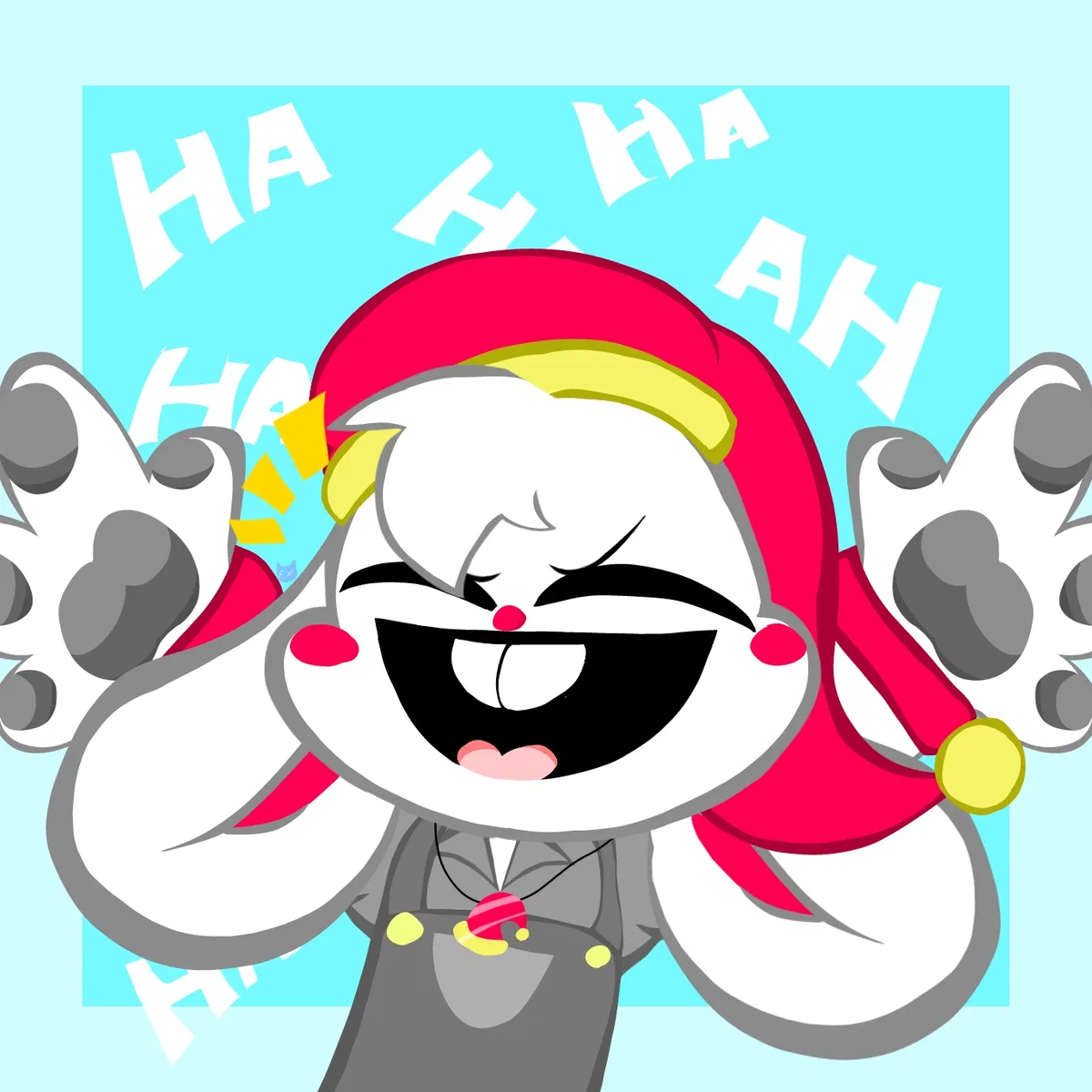 Clown bunny 