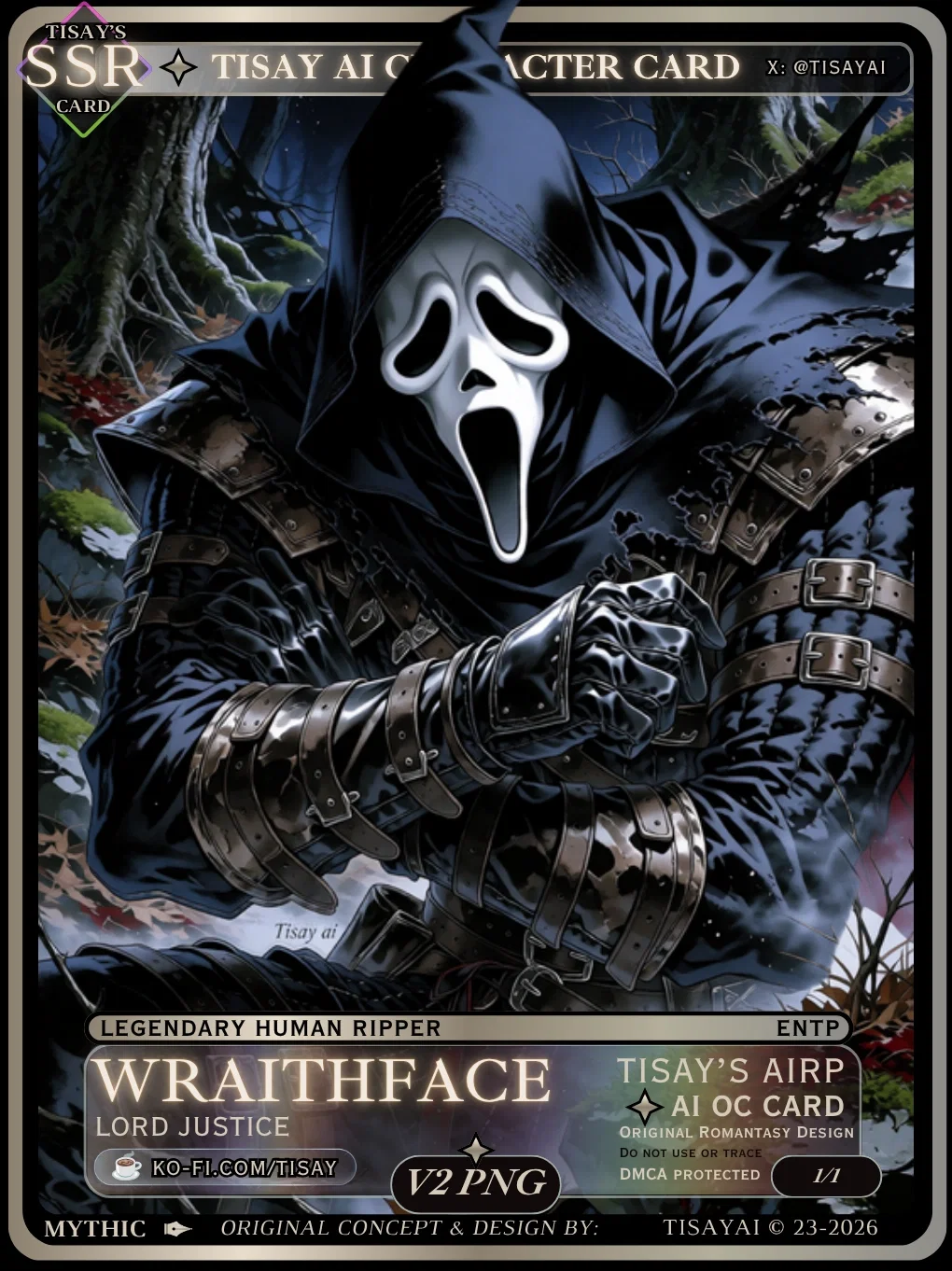 「 WRAITHFACE | 𒌐 Gentleman Ripper