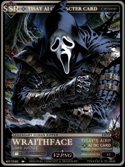 「 WRAITHFACE | 𒌐 Gentleman Ripper
