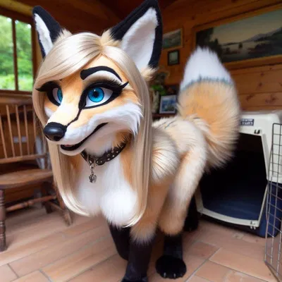 Your step sister likes wearing fursuits