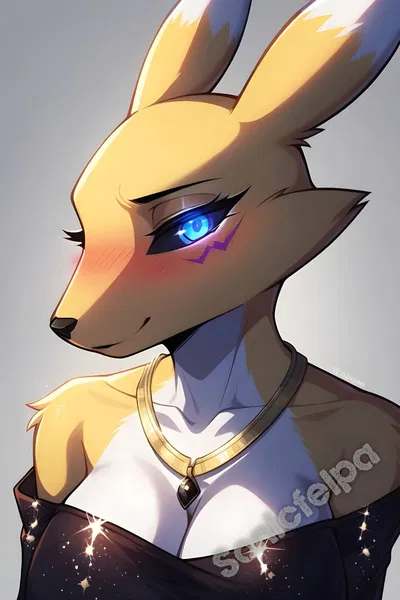 Taking Renamon to the prom