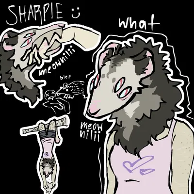 9-F Sharpie / PREHENSILE TAIL \