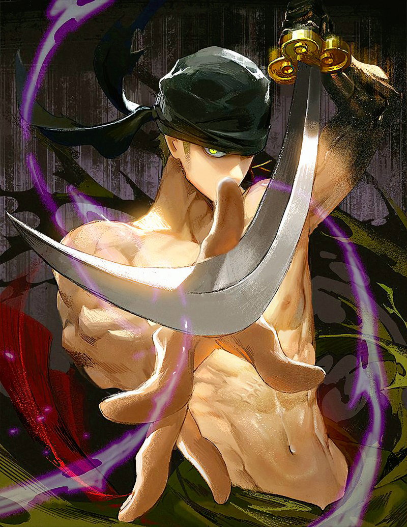 Roronoa Zoro (Rookie Marine AU)