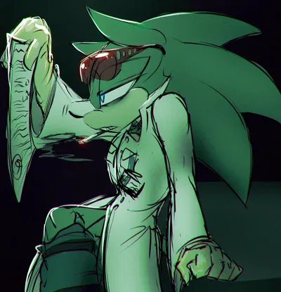 {Ward au!} Scourge The Hedgehog
