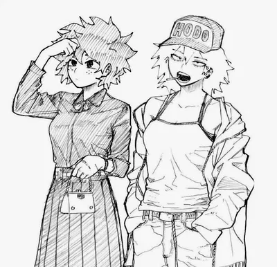 Izumi Midoriya & Katsuki Bakugou