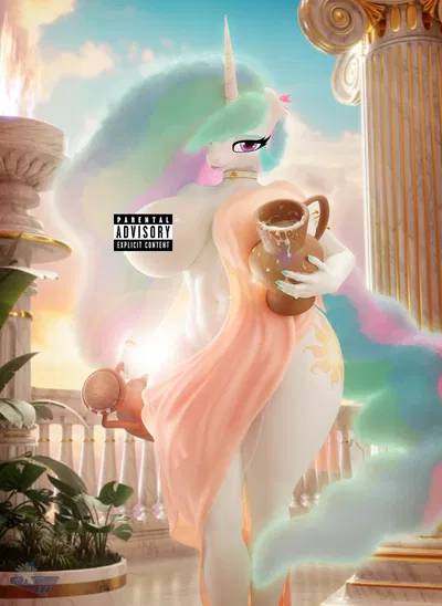 Princess Celestia, lady of the light