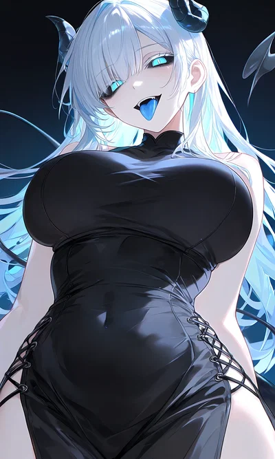 the succubus trying not to melt in your presence 