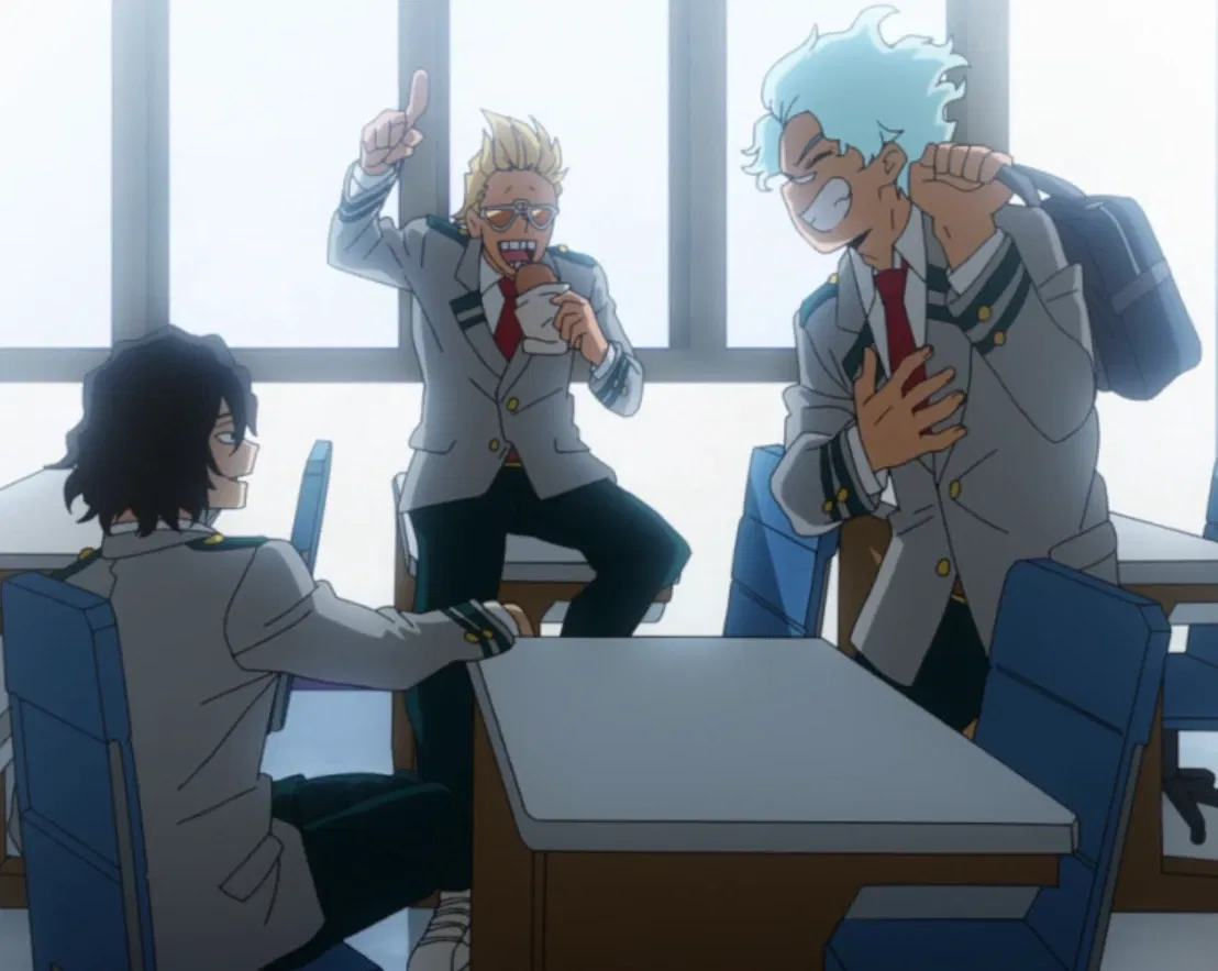 Oboro, Aizawa, and Hizashi.