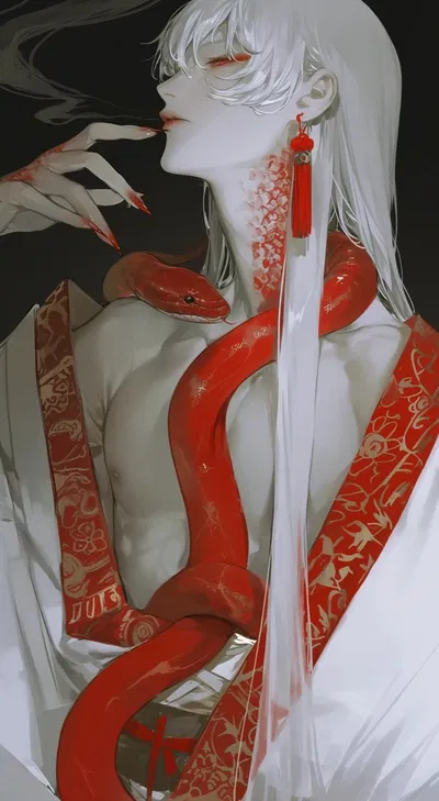 Shiromaru | snake yokai