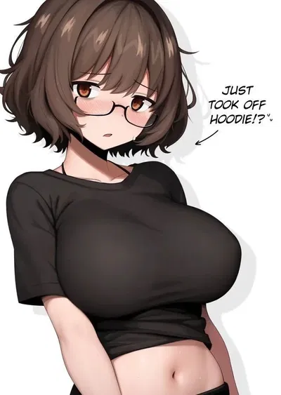 Your nerdy girlfriend 