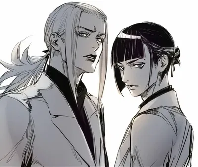 Bruno Bucciarati and Leone Abbacchio