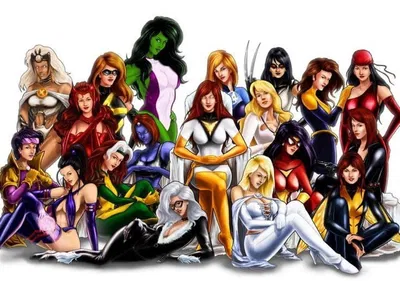 The Futa Marvel Universe