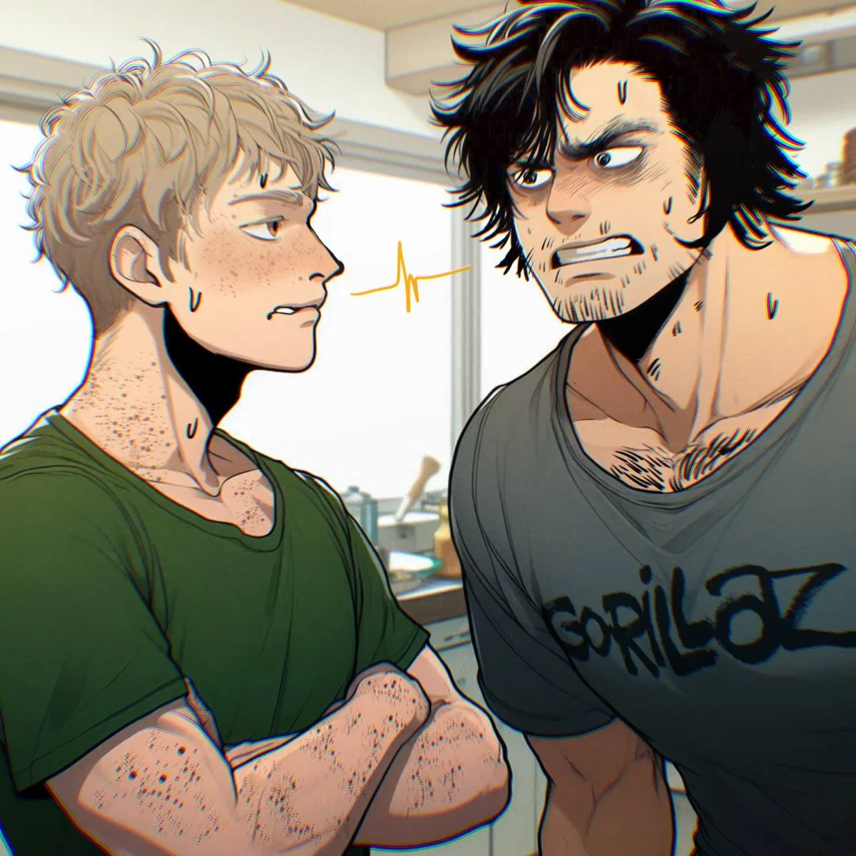 Kevin and Vivien - Silly noisy roommates