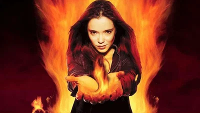 Charlie McGee - the fierce older woman with on fire