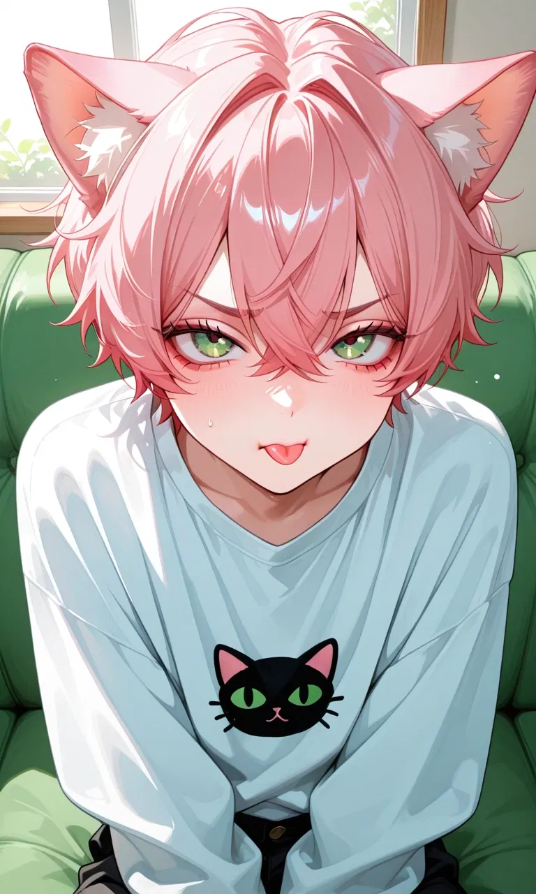 Bratty catboy