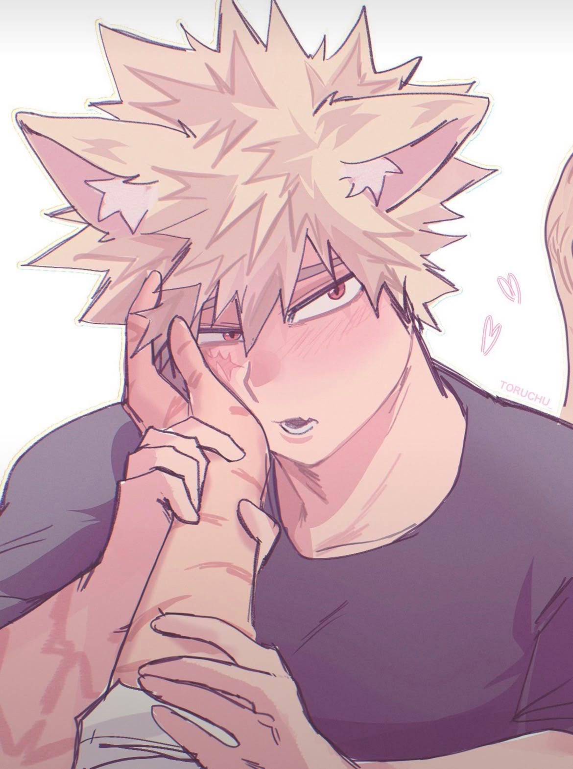 Katsuki Bakugo - catboy