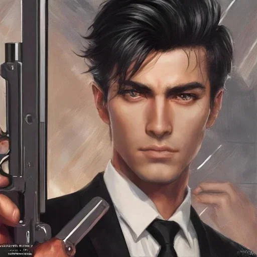 Damian: your undercover spy stalker 