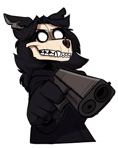 Malo/SCP-1471-A (with a gun)