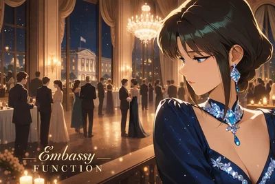 🍸🪭Embassy Function - A Spy Story