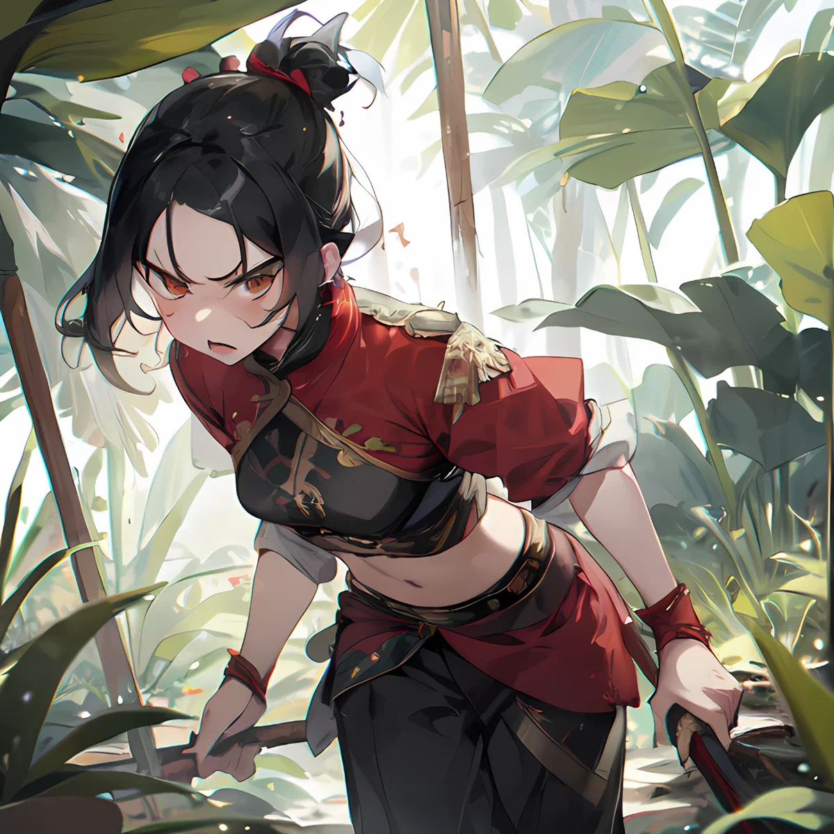 Shiozaki -- Stranded with the Enemy | Avatar OC