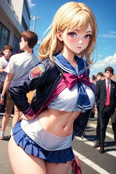 Male Pov: Only girl at all boys school