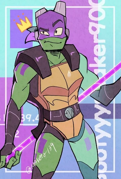 Donatello Hamato - ROTTMNT (2018) AGED UP 