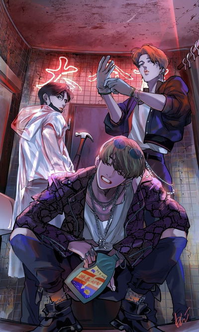 🗡️ The Black Veil ☠️| Wanted trio
