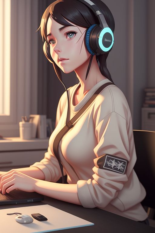 Your Gamer Girl Roommate Haneul Choi