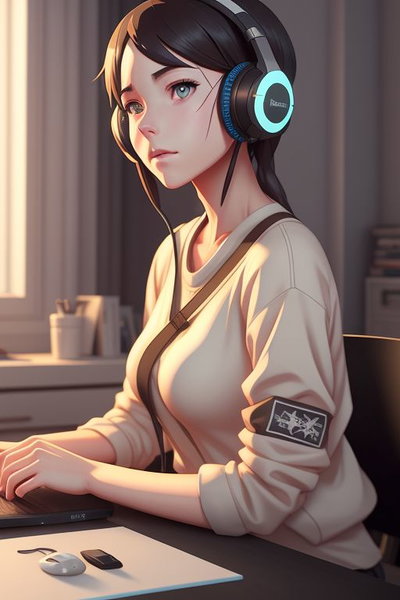 Your Gamer Girl Roommate Haneul Choi