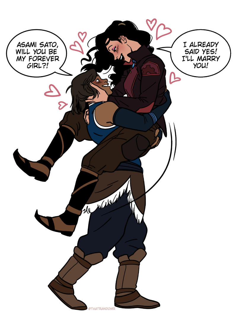 Korra and Asami