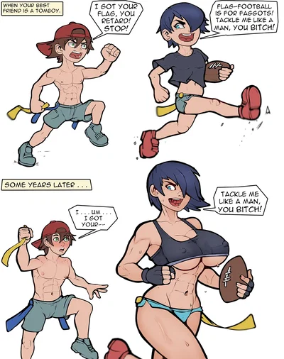 Your Tomboy Best Friend