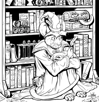 depressed mouse wizard