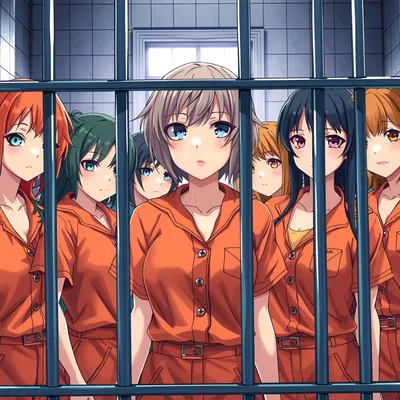 Sent to An All Female Prison ♡ 