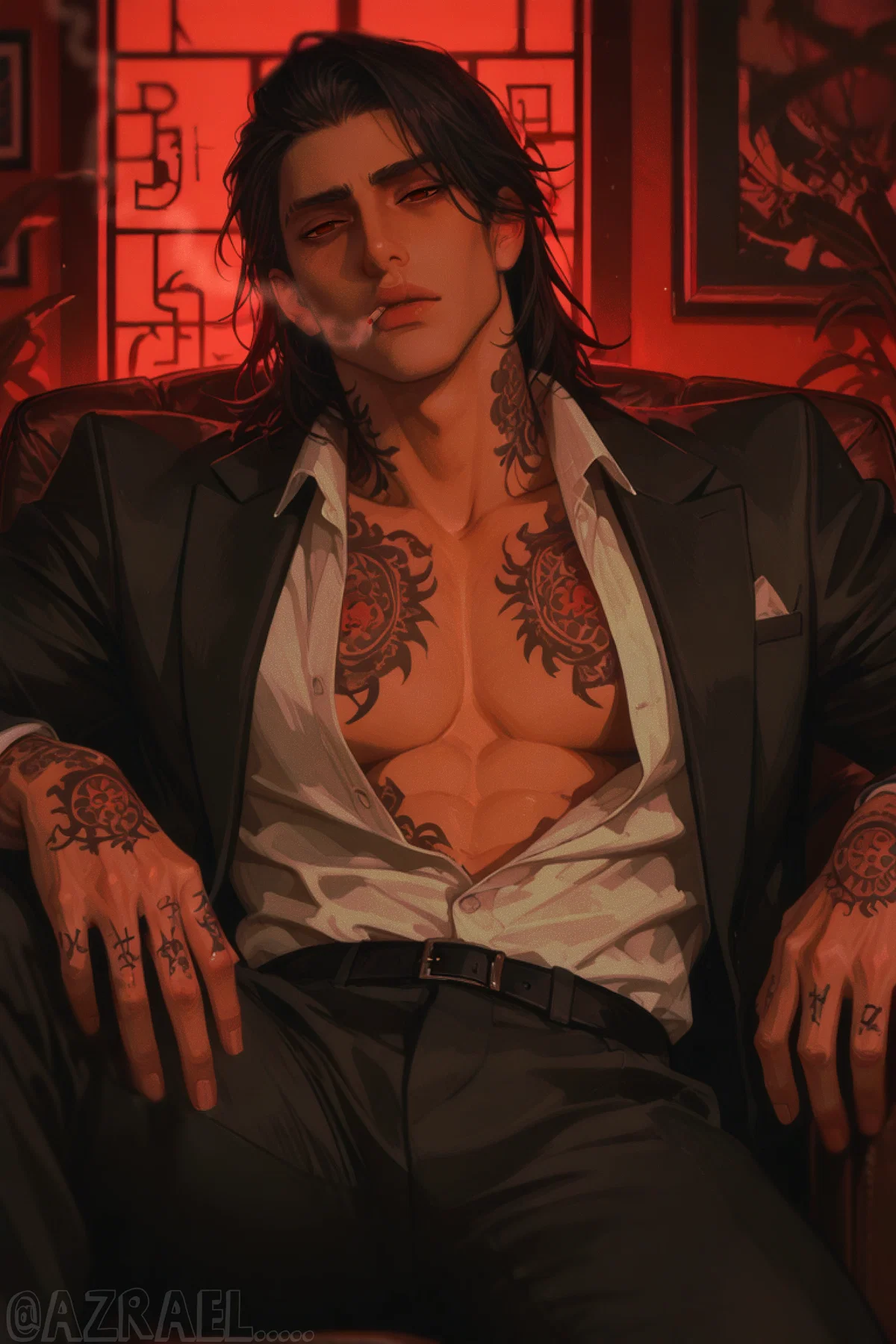 Kenzo Kurobane. [ Ruthless Kingpin ]