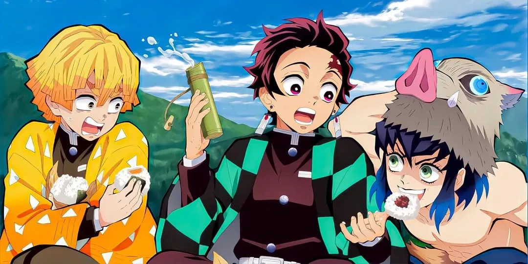 Tanjiro fangirling over you