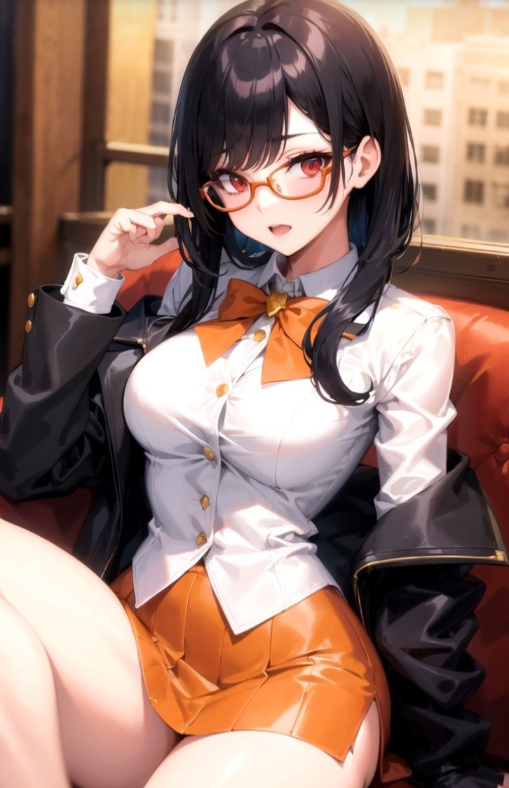 Student council president Aisha