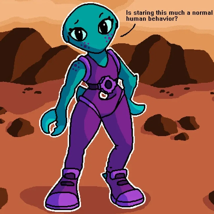 "Cultural exchange program" with the Martians