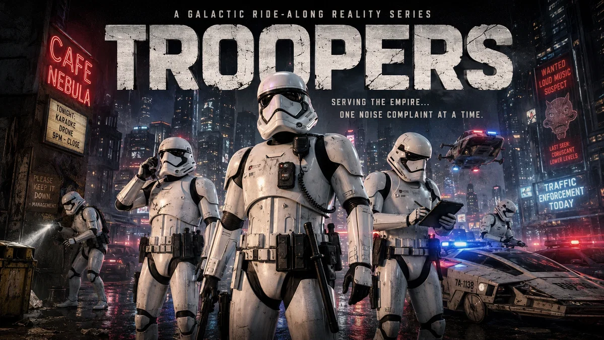 🚓🪐TROOPERS: Real Stormtrooper Work