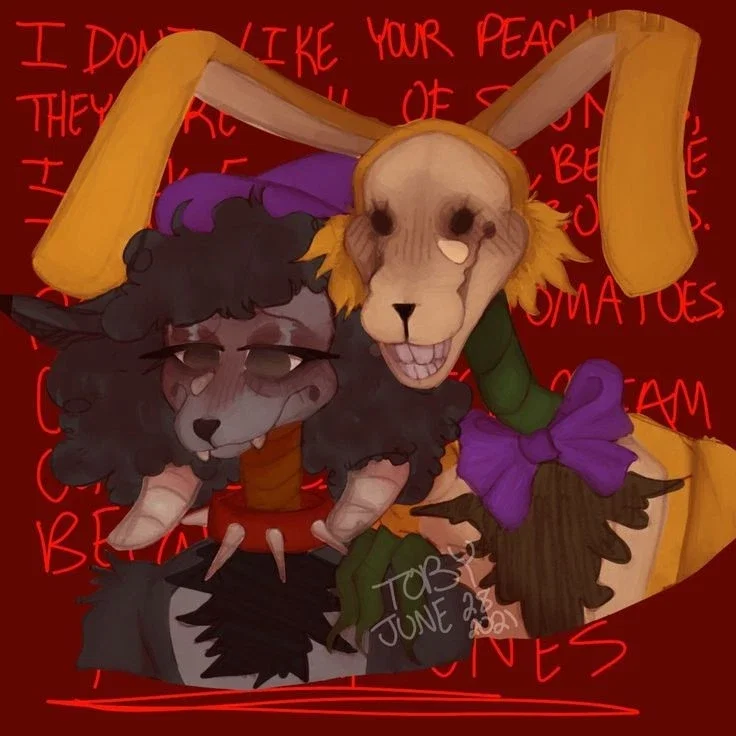 Witch Sheep and Pumpkin Rabbit